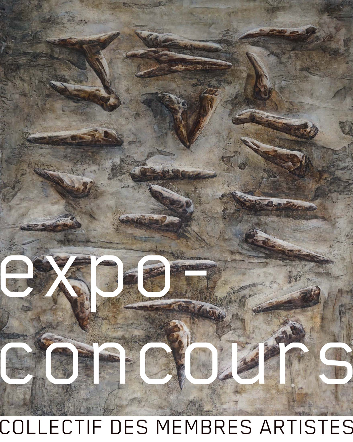 Nathalie H. Cloutier, Inventaire, 2021, Encaustique