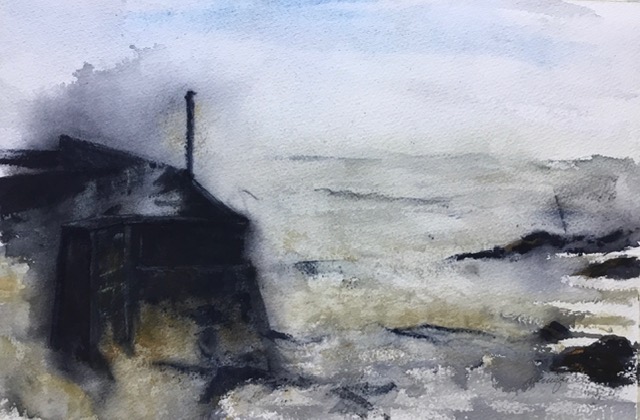 JSérie Bord de mer d’un printemps qui n’arrive pas… No 4- Quai inondé